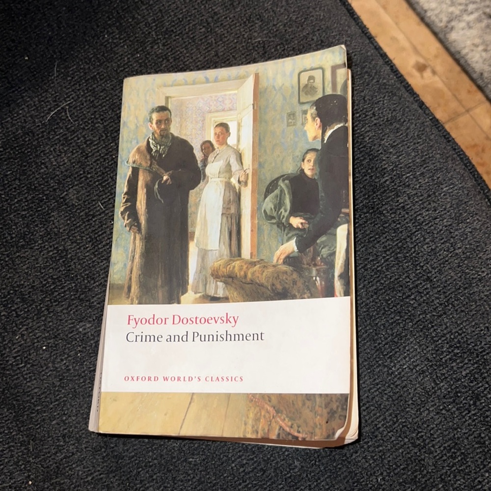 Crime and punishment fyodor Dostoevesky